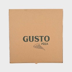 Baskılı Kraft Pizza Kutusu