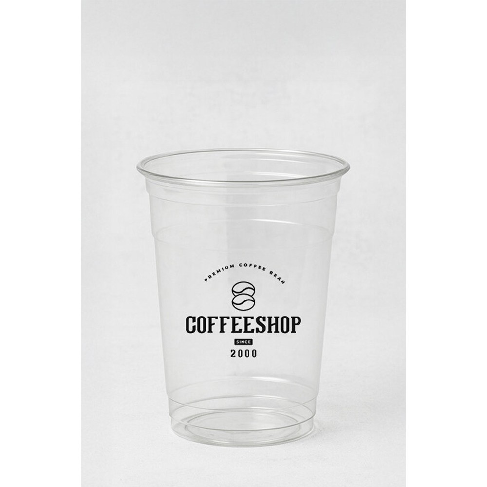 12 oz 350 cc Baskılı Pet Bardak