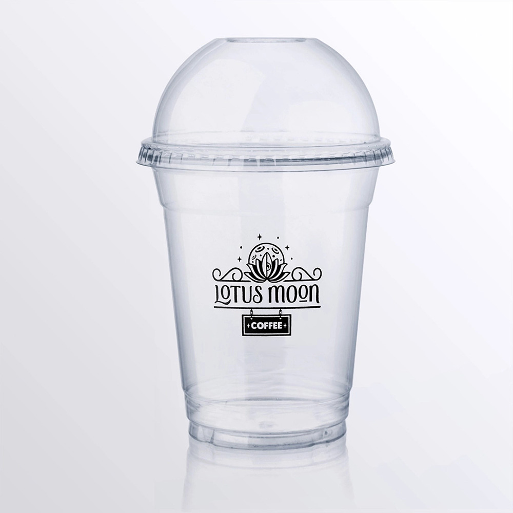 12 oz 350 cc Baskılı Pet Bardak