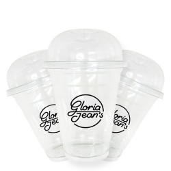 12 oz 350 cc Baskılı Pet Bardak