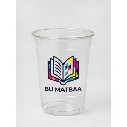 14 Oz 400 Cc Baskılı Pet Bardak