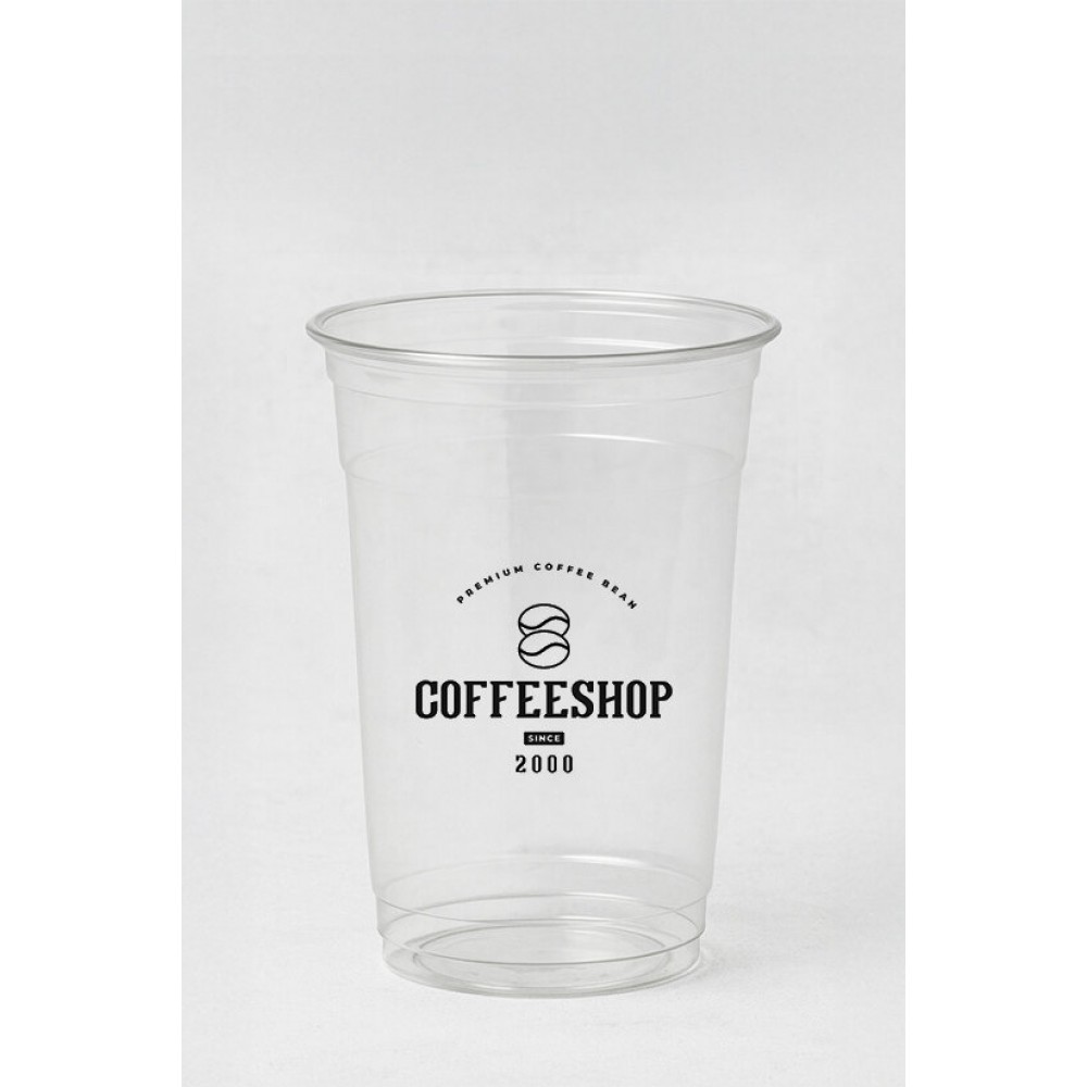 16 Oz 500 Cc Baskılı Pet Bardak