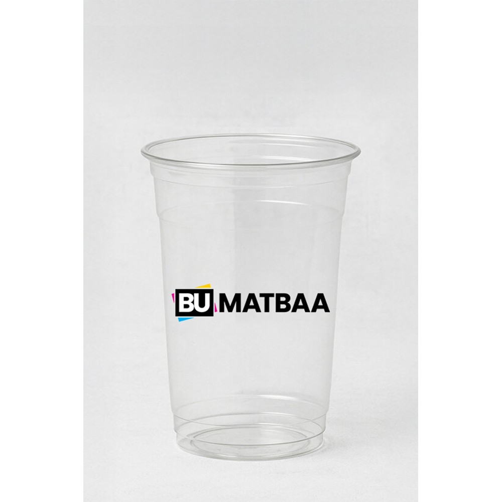 16 Oz 500 Cc Baskılı Pet Bardak