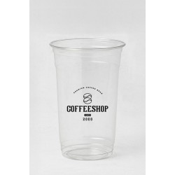 20 Oz 600 Cc Baskılı Pet Bardak