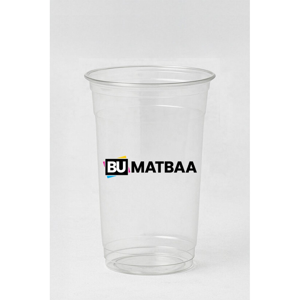 20 Oz 600 Cc Baskılı Pet Bardak