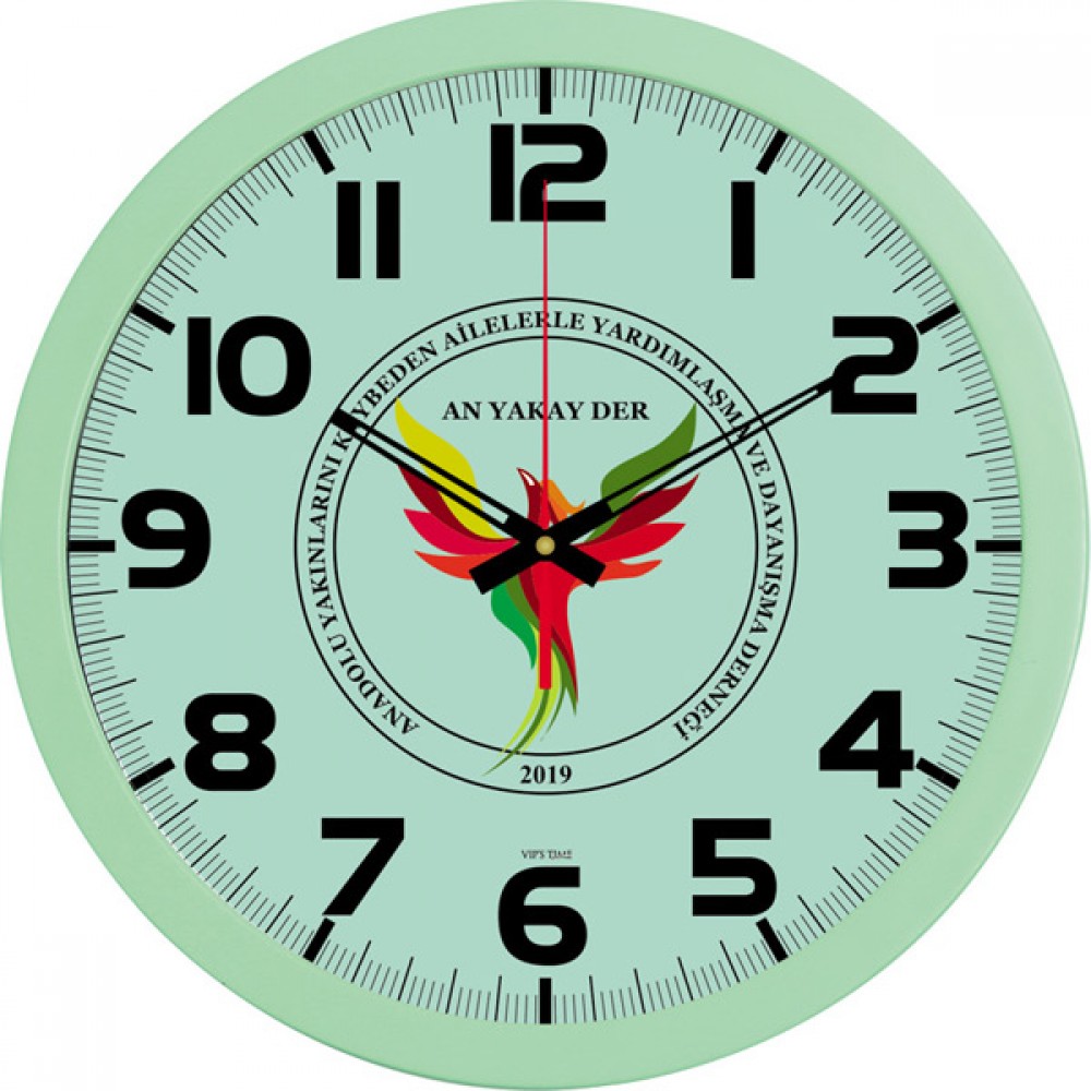 V30-334-MY Plastik Duvar Saati