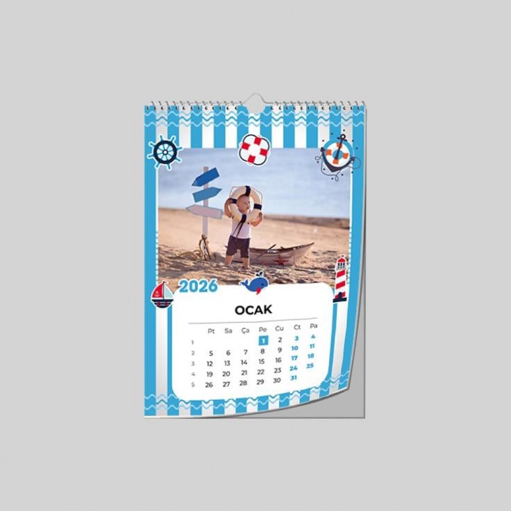 Wall Calendar - Sailor Man