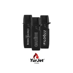 YurJet Siyah Jet Metal Çakmak